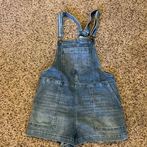 Cute Aerie denim overalls